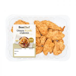 Chispas de Pollo empanadas SIN GLUTEN 400 gr Aprox