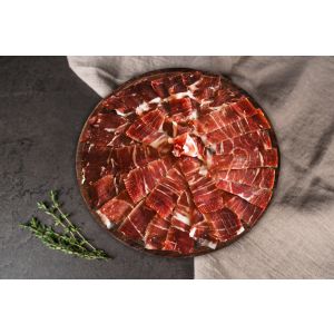 Loncheado ibérico  bellota 50% /corte cuchillo a mano 100gr.