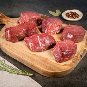 Solomillo de vaca porcionado (medallón) (6 x 180g) 